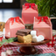 Red Gingham Gable Box