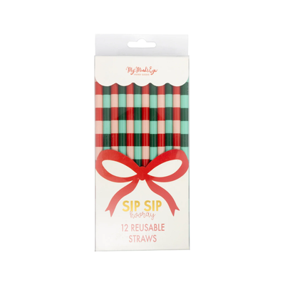 Red & Green Straws
