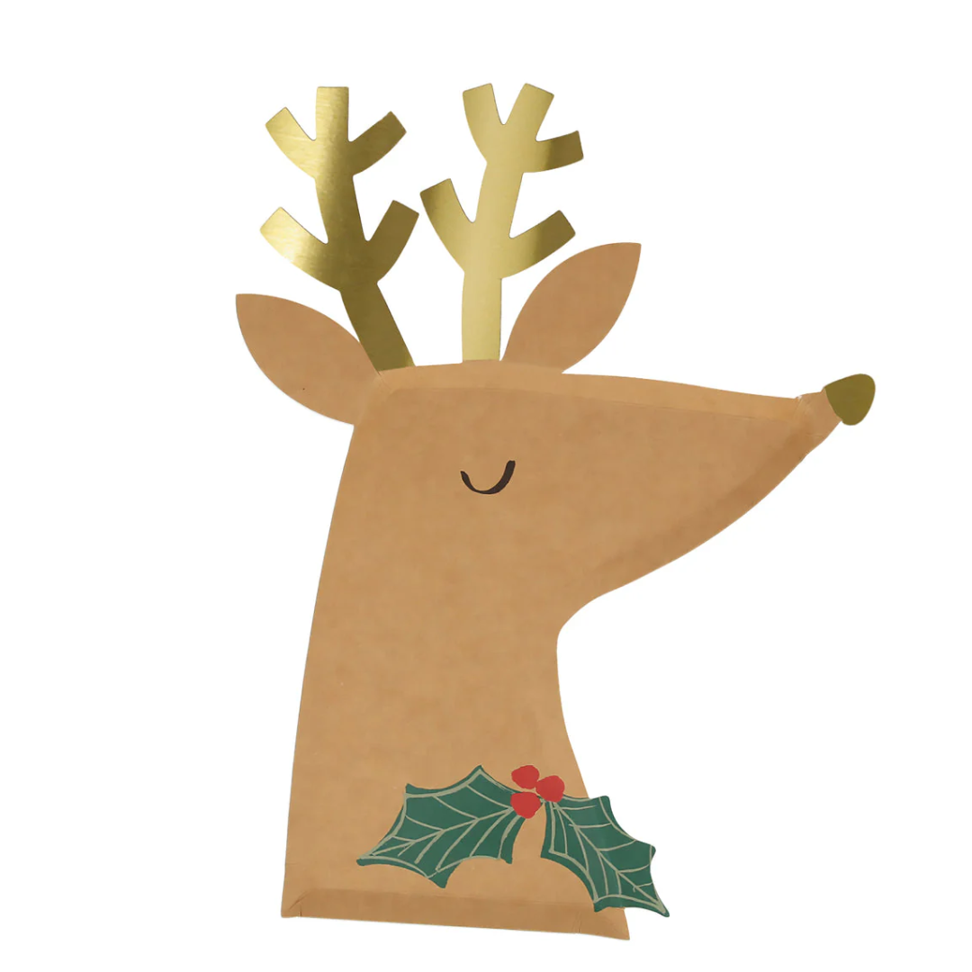 Reindeer Plates