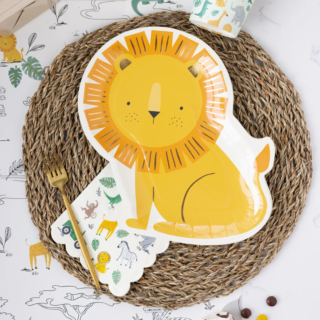 Safari Lion Plate