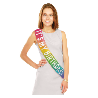Sash It's My Birthday