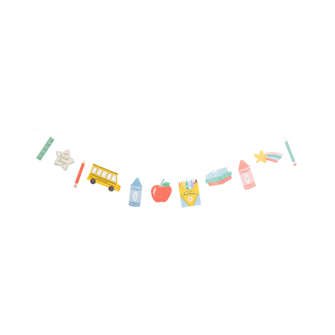 School Icons Banner
