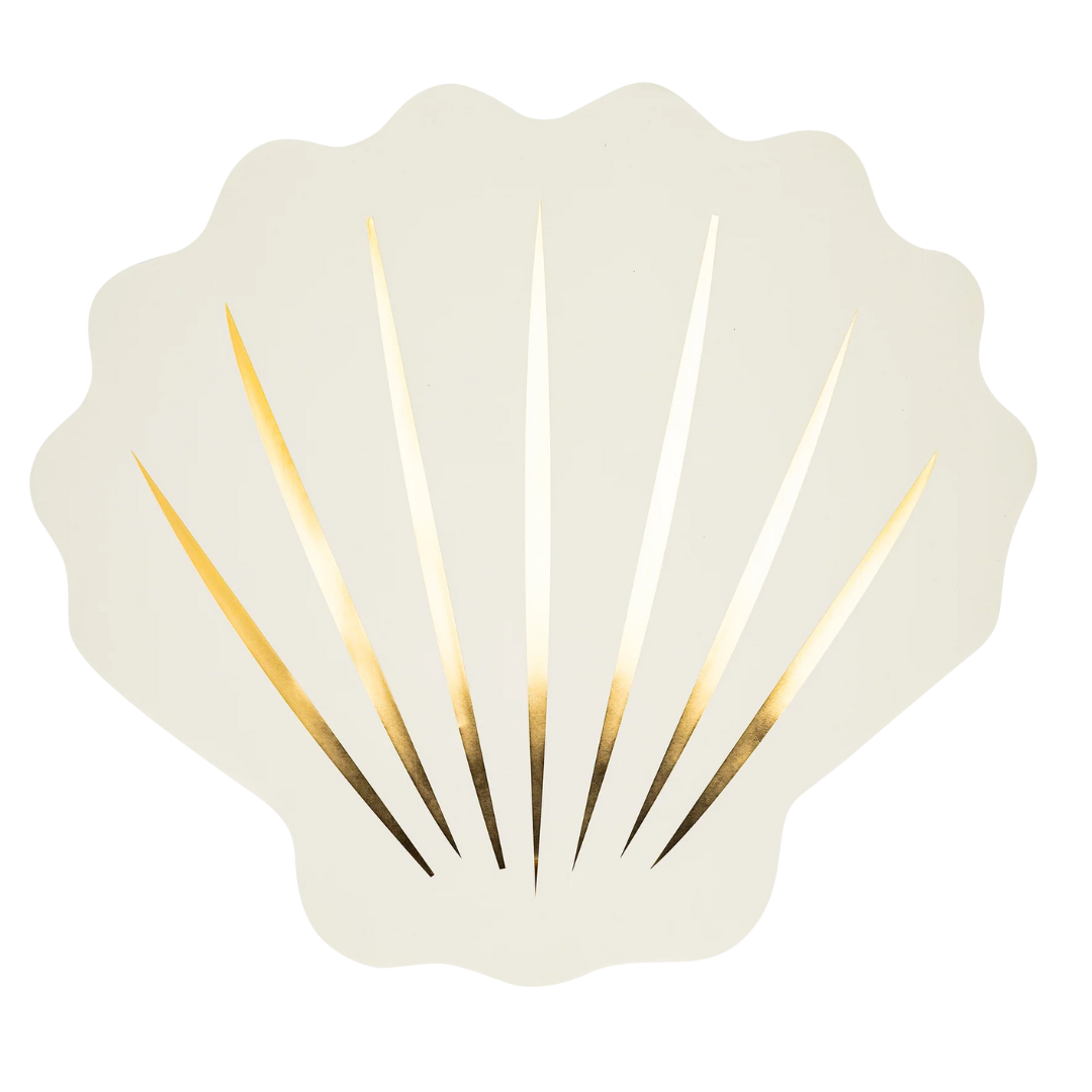 Seashell Paper Placemat 12p