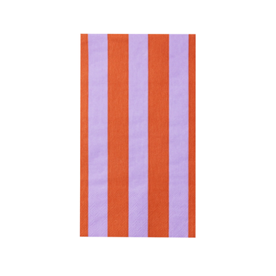 Servilletas Orange Purple Stripes