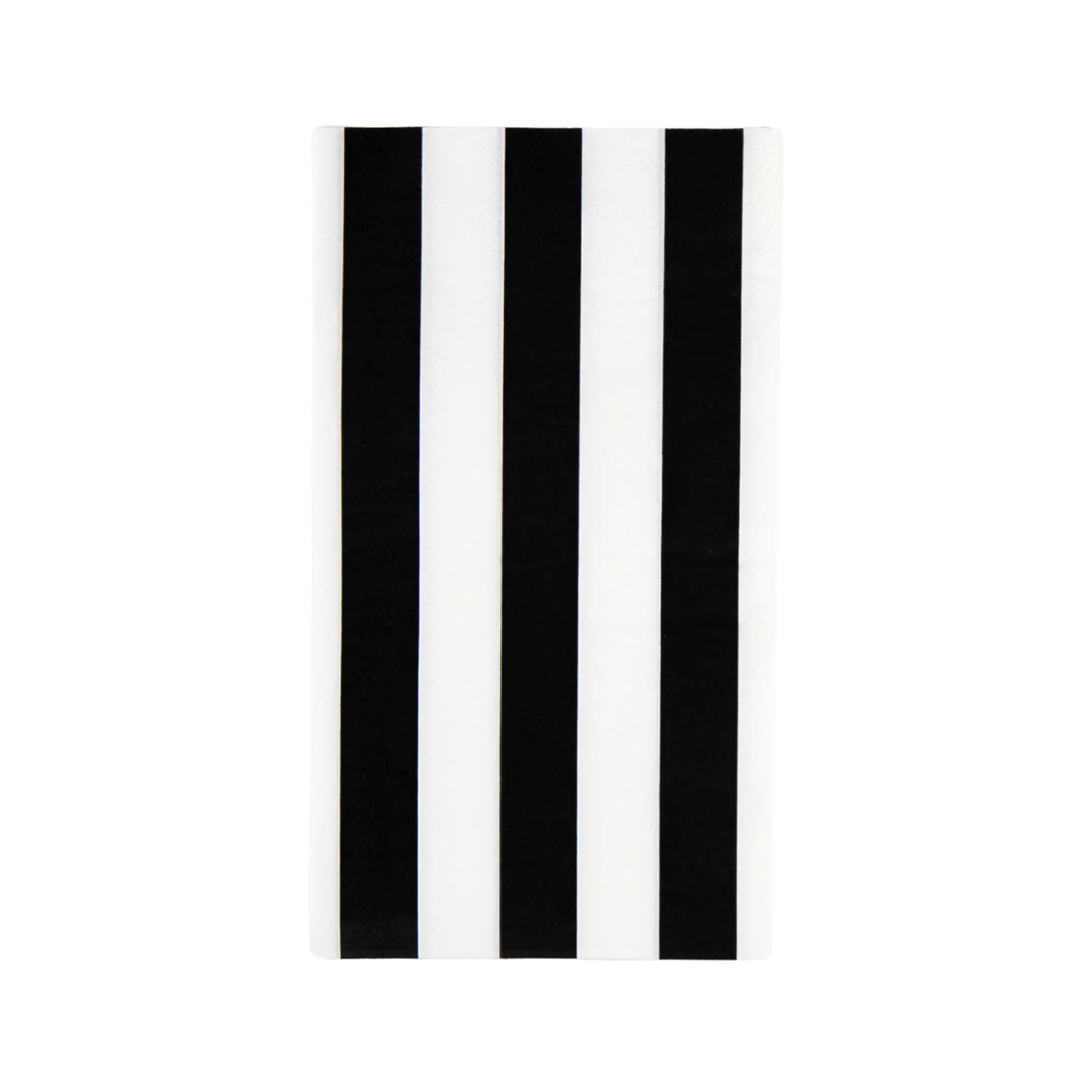 Servilletas Guest Black Noir Stripes