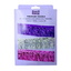 Set Guirnaldas Morado Rosa Plata