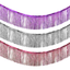 Set Guirnaldas Morado Rosa Plata