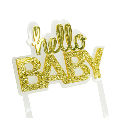 Cake Topper Baby (3pz)
