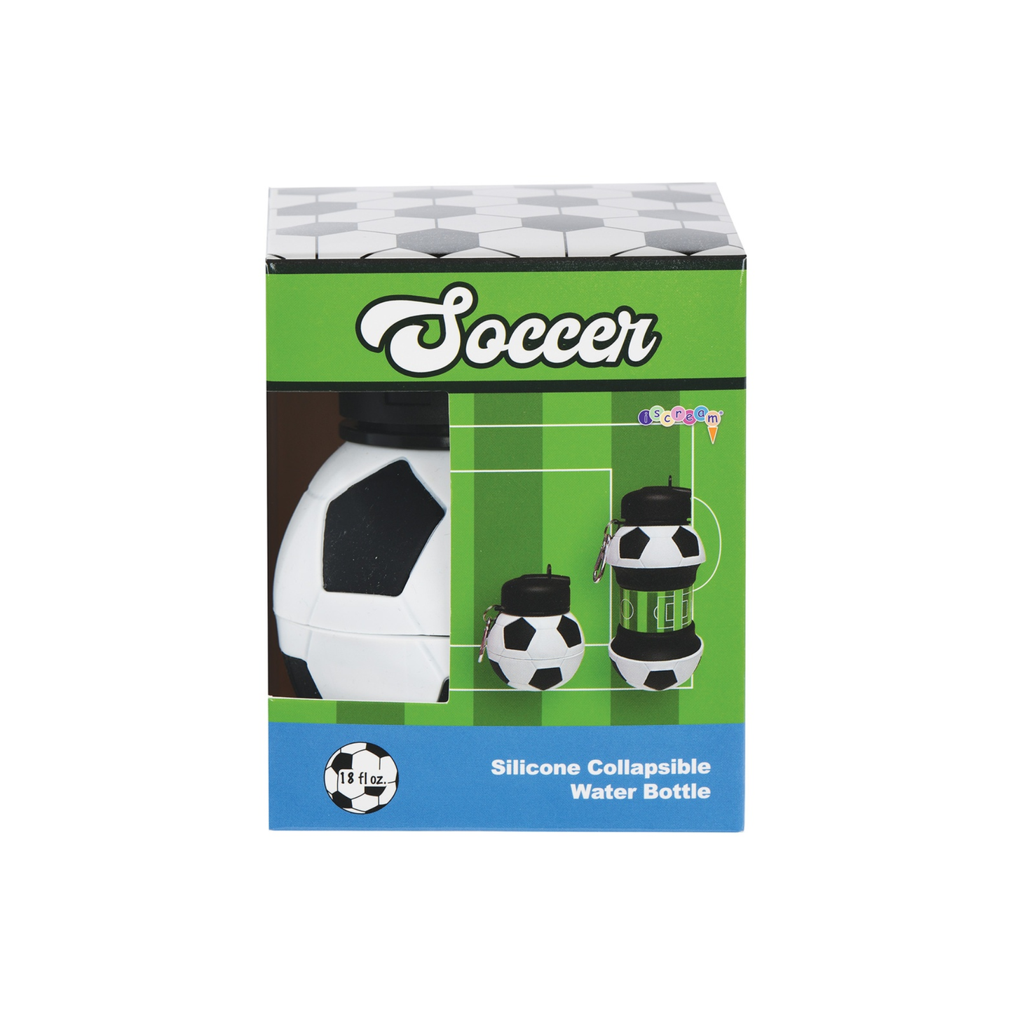 Soccer Collapsible Water Bottle