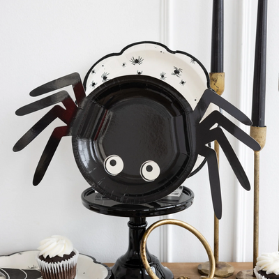Spider Shaped Paper Plate