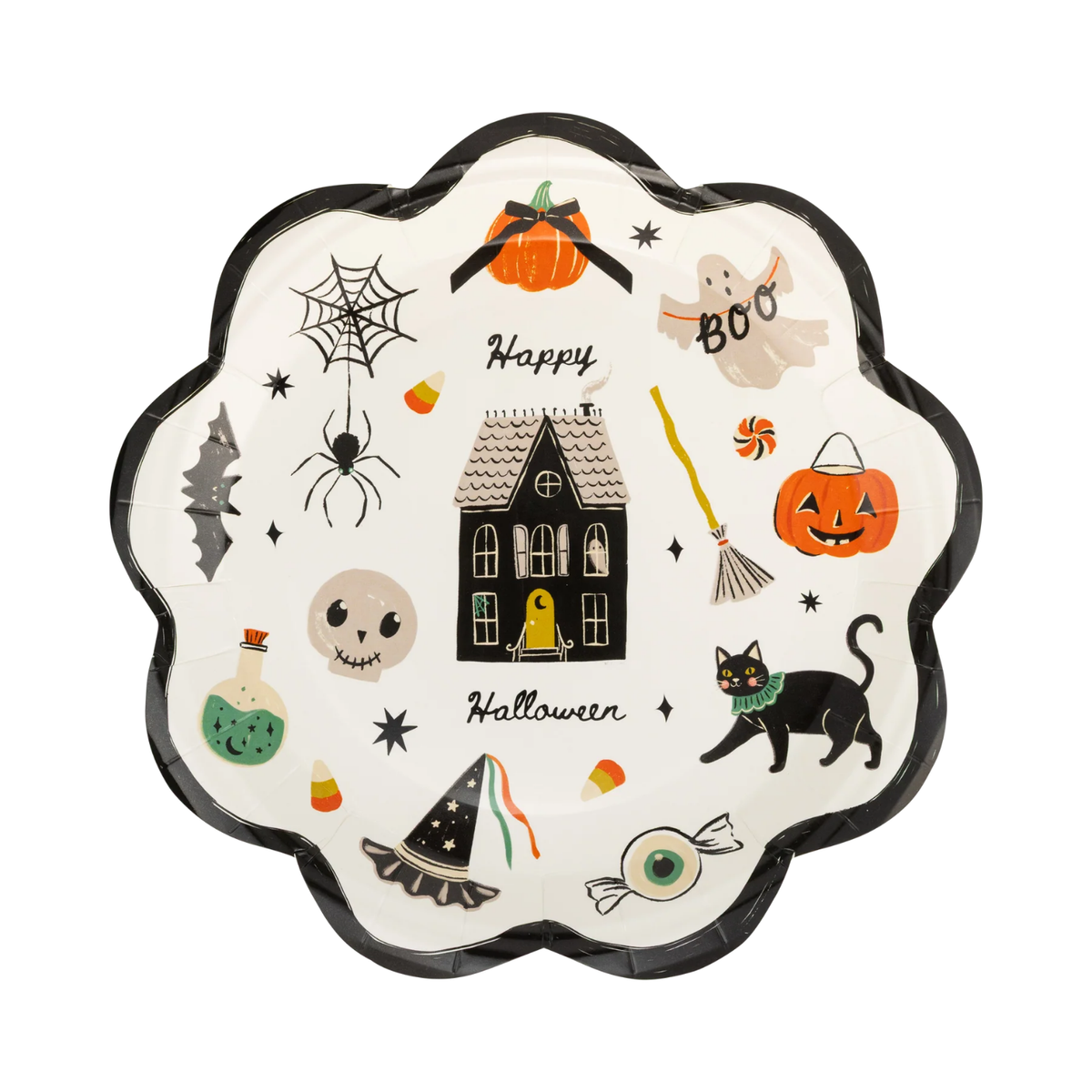 Spooky Icons 9" Plate