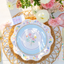 Spring Bouquet Floral Dessert Plates