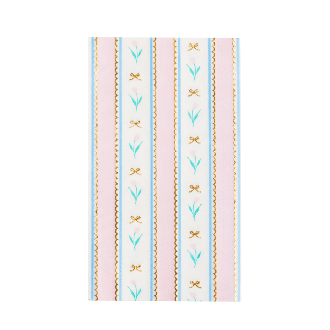 Spring Tulip Guest Towels