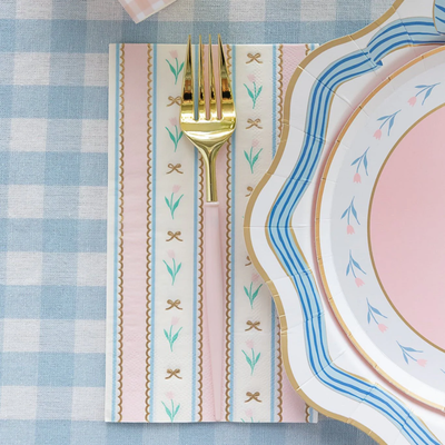 Spring Tulip Guest Towels