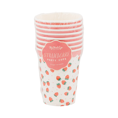 Strawberries Party Cup