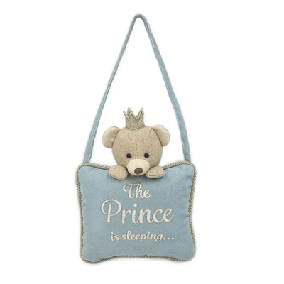 THE PRINCE IS SLEEPING DOOR HANGER