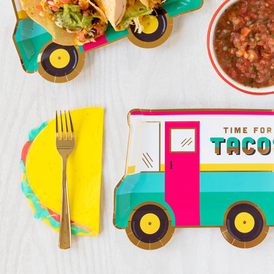Taco Shaped Napkin