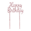 Topper Happy Birthday Rosa