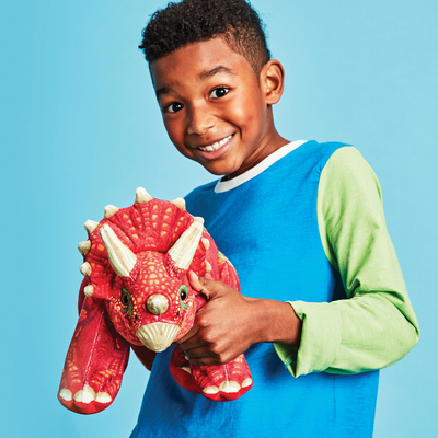 Triceratops Fleece Stuffed Animal
