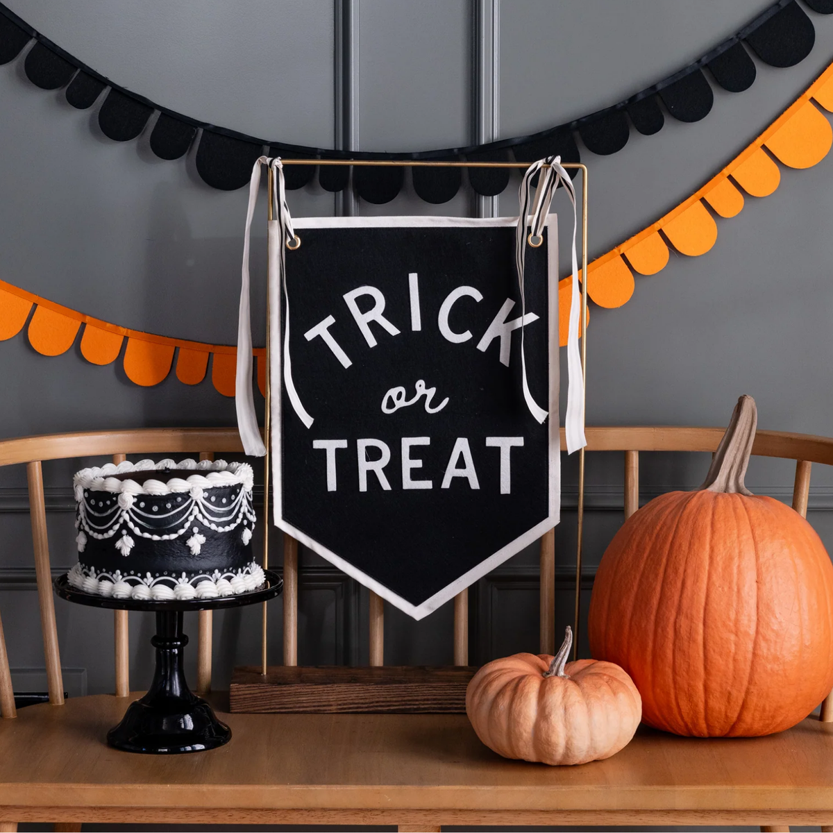 Trick or Treat Canvas Banner