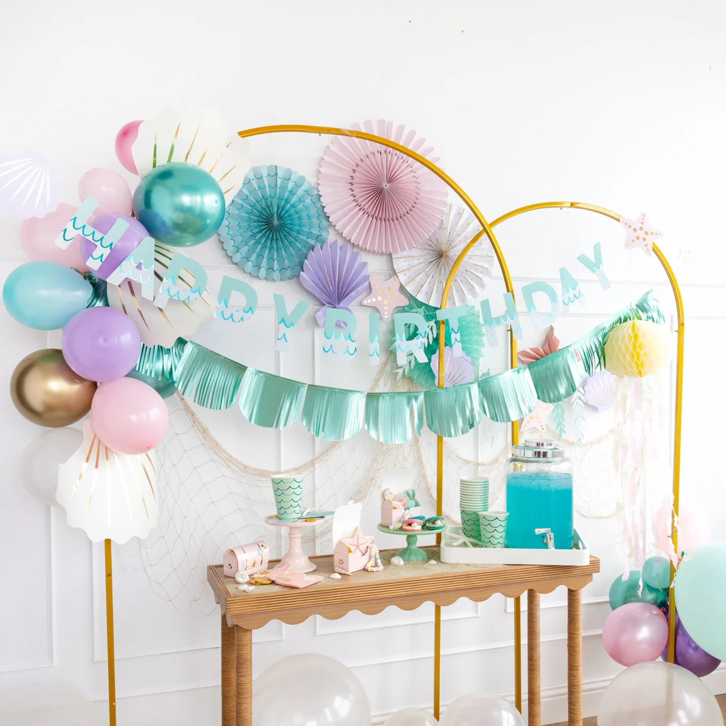 Under The Sea Birthday Banner Set