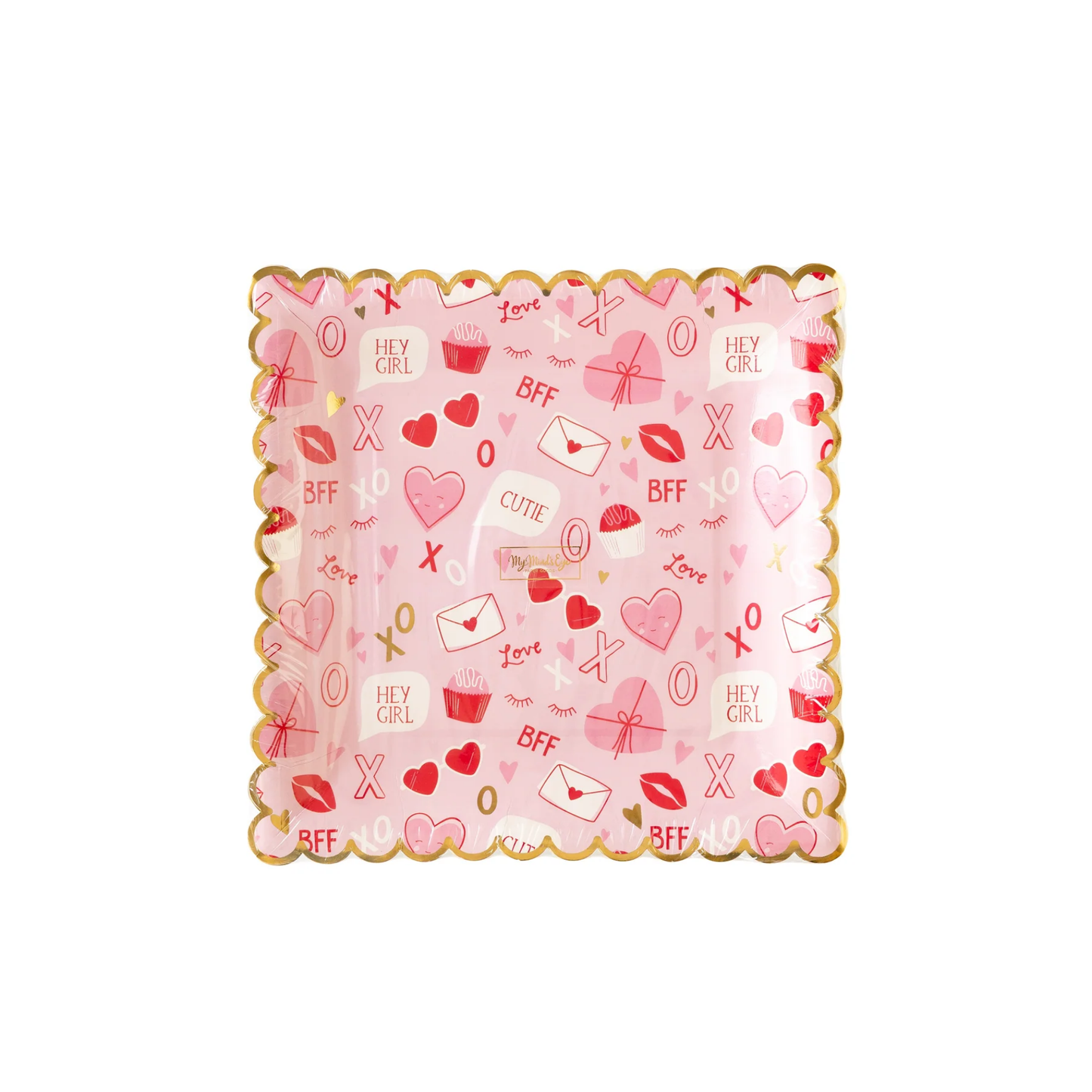 Valentine's Icons Plate