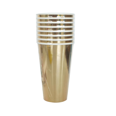 Vasos Dorado Foil 16oz