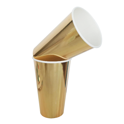 Vasos Dorado Foil 16oz