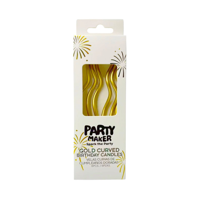Velas Curvas Dorada