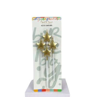 Velas Estrella Dorada