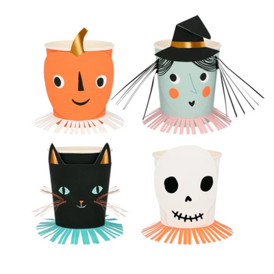 Vintage Halloween Cups