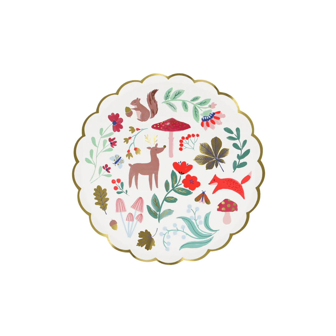 Winter Woodland Side Plates