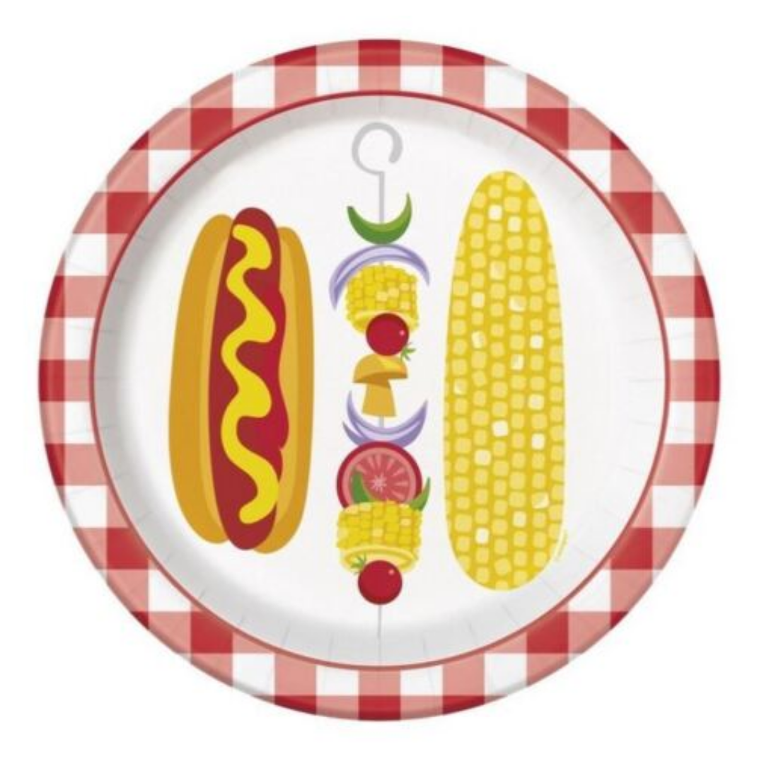 BBQ Plato 9"