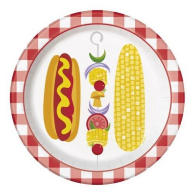 BBQ Plato 9"
