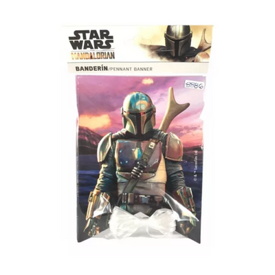Banderin Movil Mandalorian