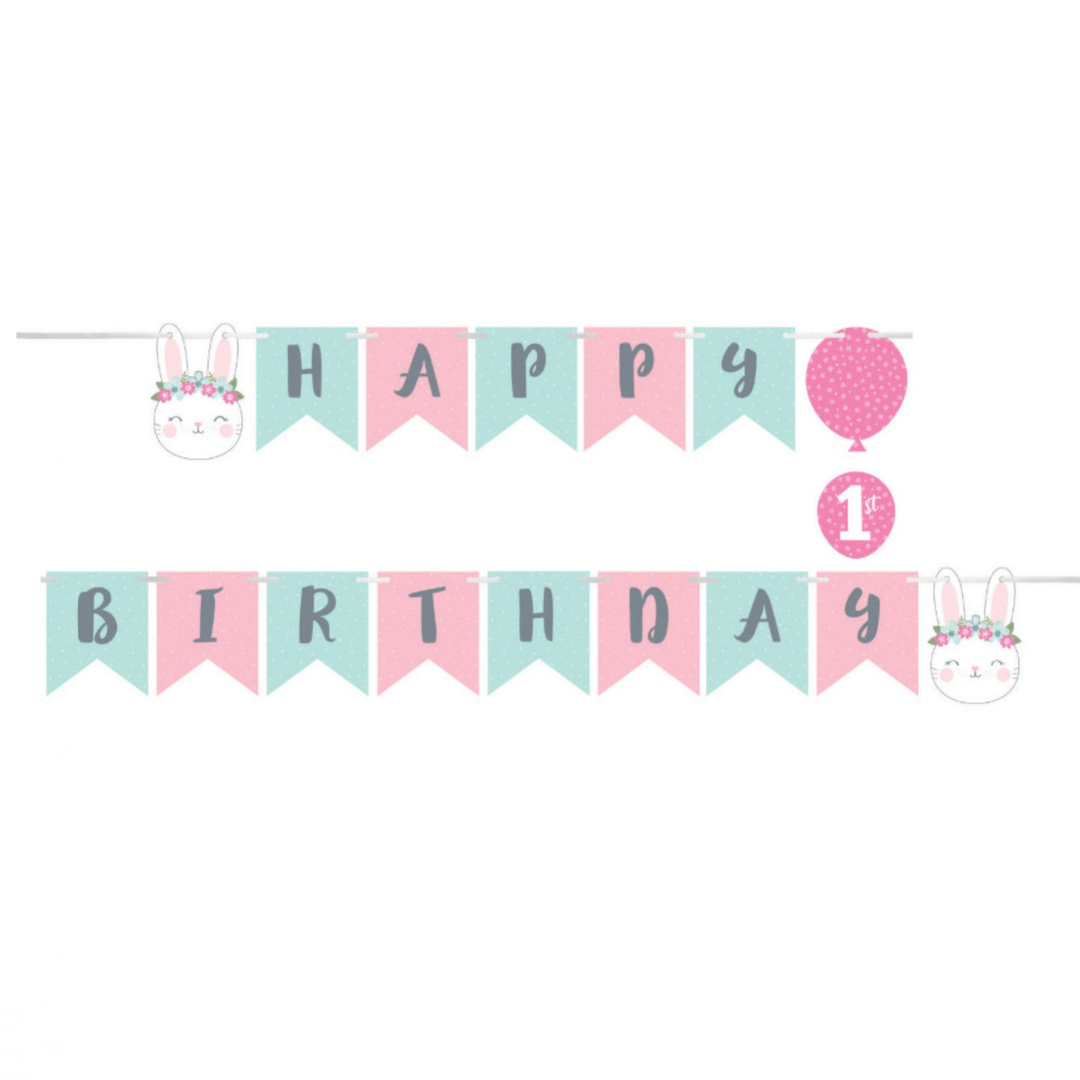 Baner Birthday Bunny