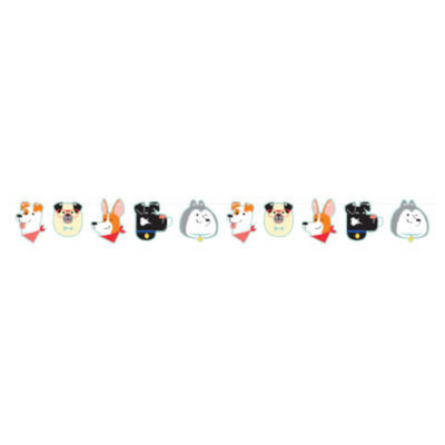 Baner Figuras Dog Party 75.6'