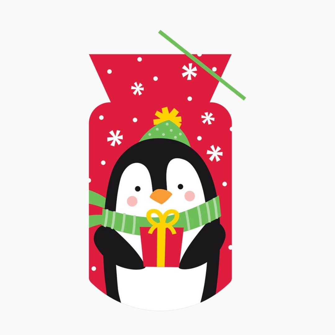 Bolsa Celofán Pingüino