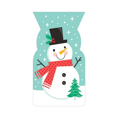 Bolsa Celofán Snowman