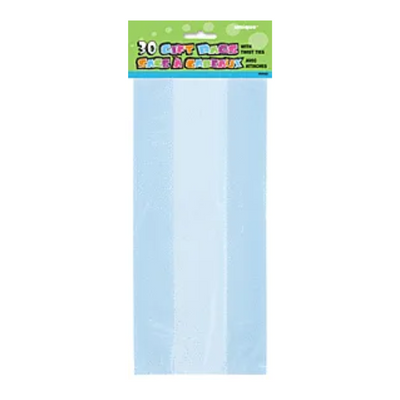Bolsa Celofan Celeste (30 pz)
