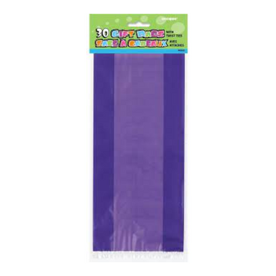Bolsa Celofan Morado (30 pz)