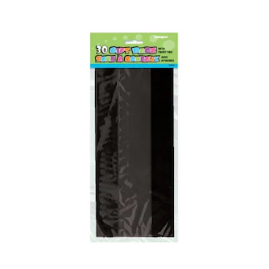 Bolsa Celofan Negro (30 pz)