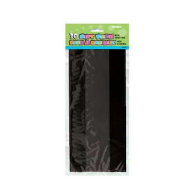 Bolsa Celofan Negro (30 pz)