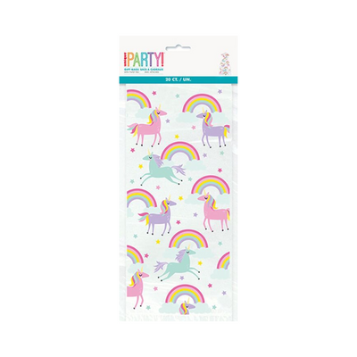 Bolsa Celofan Unicornio (20 pz)