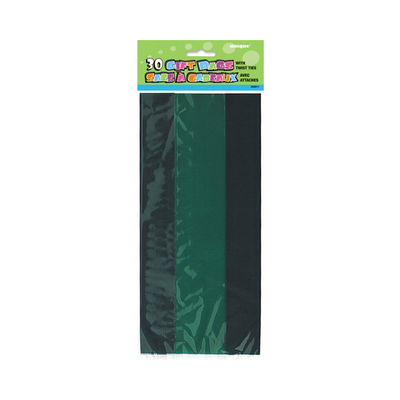 Bolsa Celofan  Verde (30 pz)
