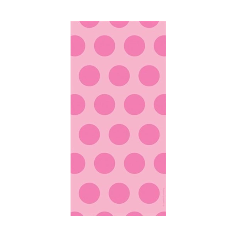 Bolsa Celofan Puntos Rosas