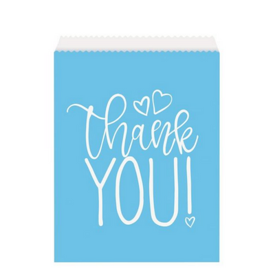 Bolsa Papel Blue Hearts