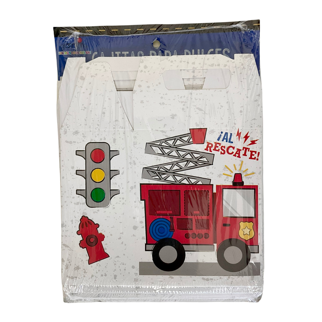 Caja para Dulces Chica First Responders