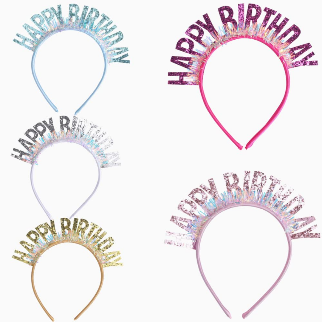 Diadema Happy Birthday Delux