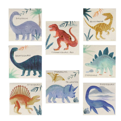 Dinosaur Kingdom Small Napkins
